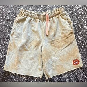 Acid Washed Harley-Davidson x Champion Sweat Shorts Size XL